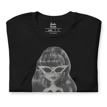 Monster High Barbie Frankie Barbie Black T-shirt