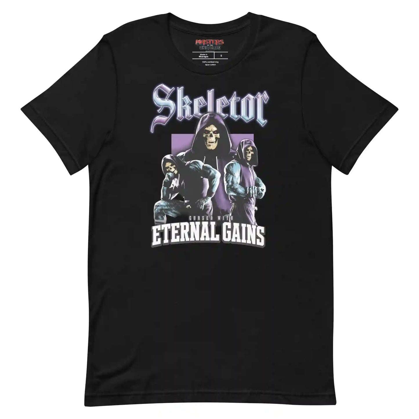 Masters of the Universe Movie Skeletor Eternal Gains Black T-shirt