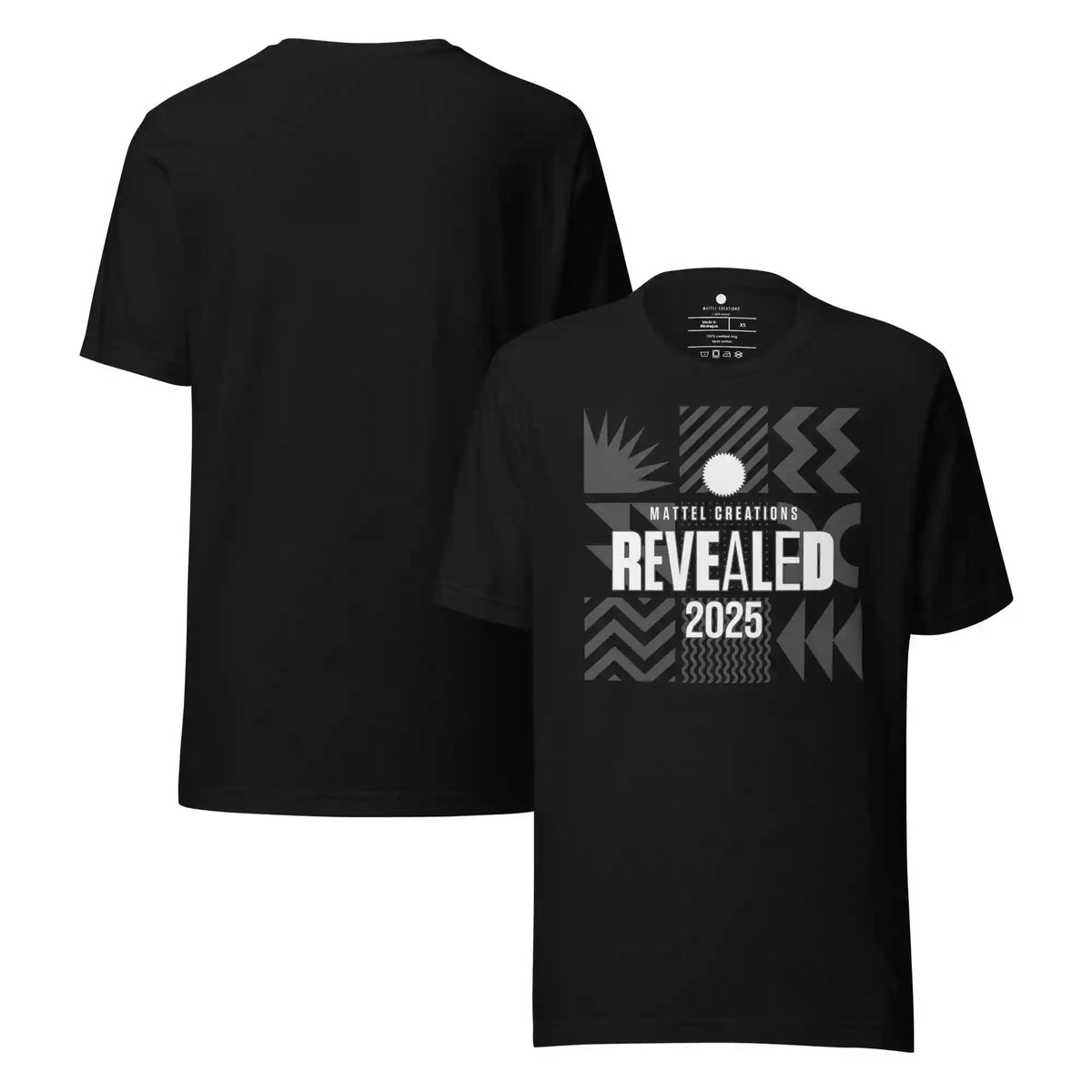 Mattel Creations Revealed 2025 Black T-Shirt