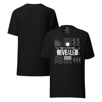 Mattel Creations Revealed 2025 Black T-Shirt