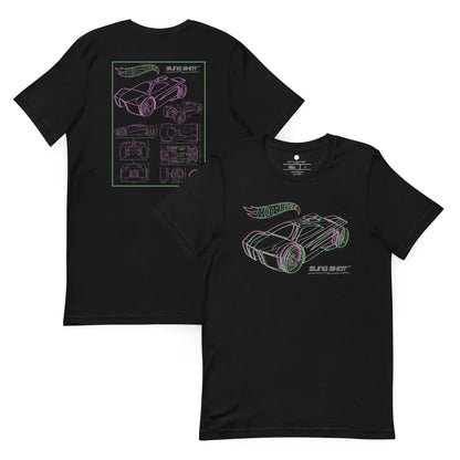 Hot Wheels MC Revealed Fan-Designed Black T-Shirt