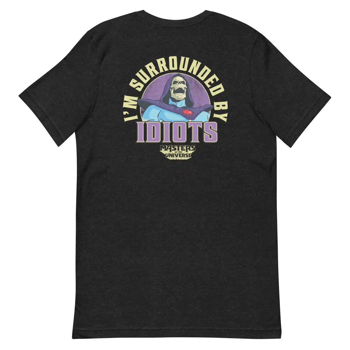 Masters of the Universe Movie Skeletor Surrounded Black T-shirt