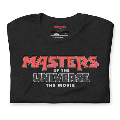 Masters of the Universe The Movie Logo Black T-Shirt