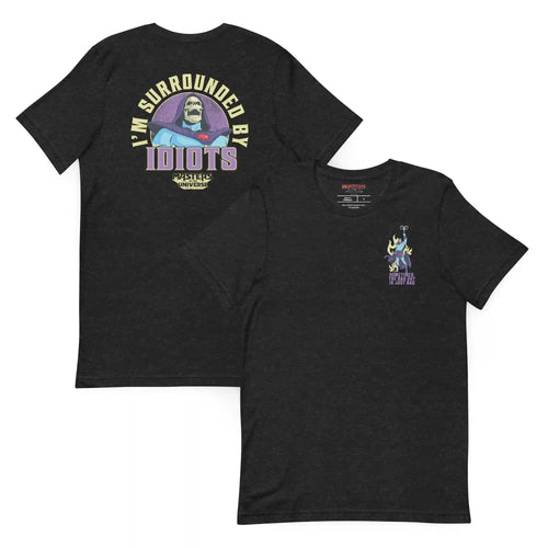 Masters of the Universe Movie Skeletor Surrounded Black T-shirt