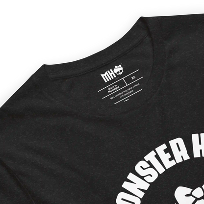 Monster High Fang Club Short Sleeve T-Shirt in Black Heather