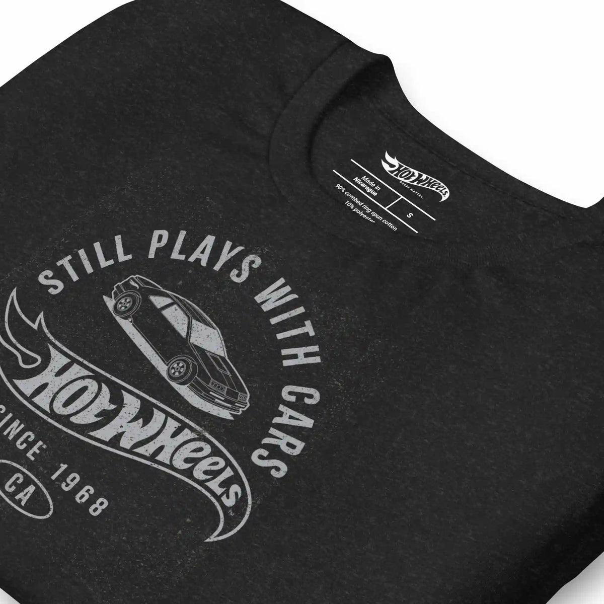 Hot Wheels Still Plays with Hot Wheels Cars Black T-Shirt