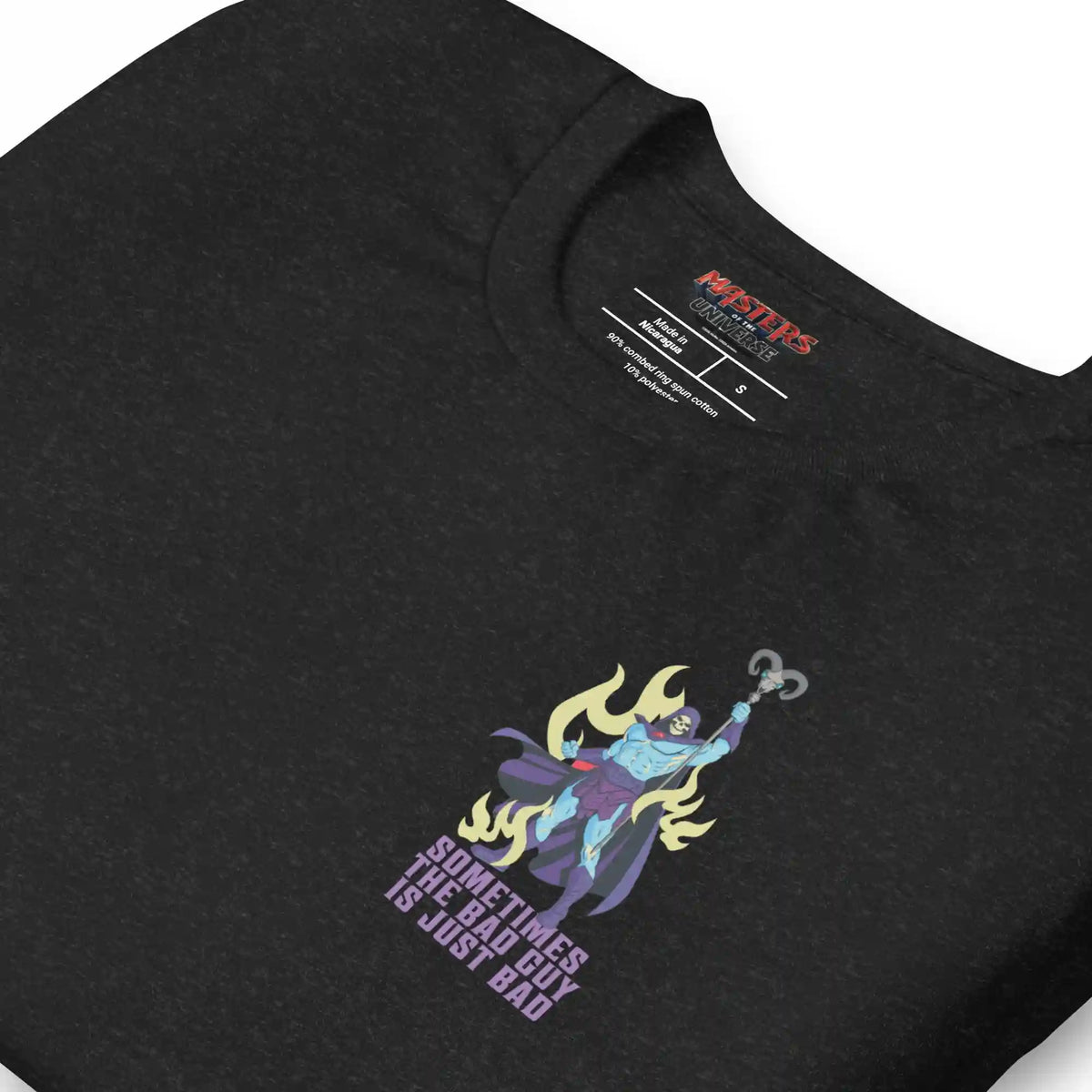 Masters of the Universe Movie Skeletor Surrounded Black T-shirt