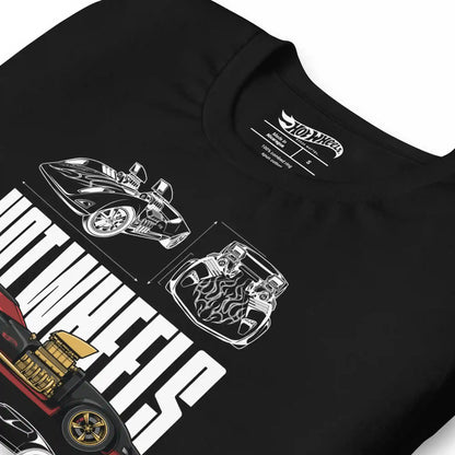 Hot Wheels Nothing Less than Legendary Black T-Shirt