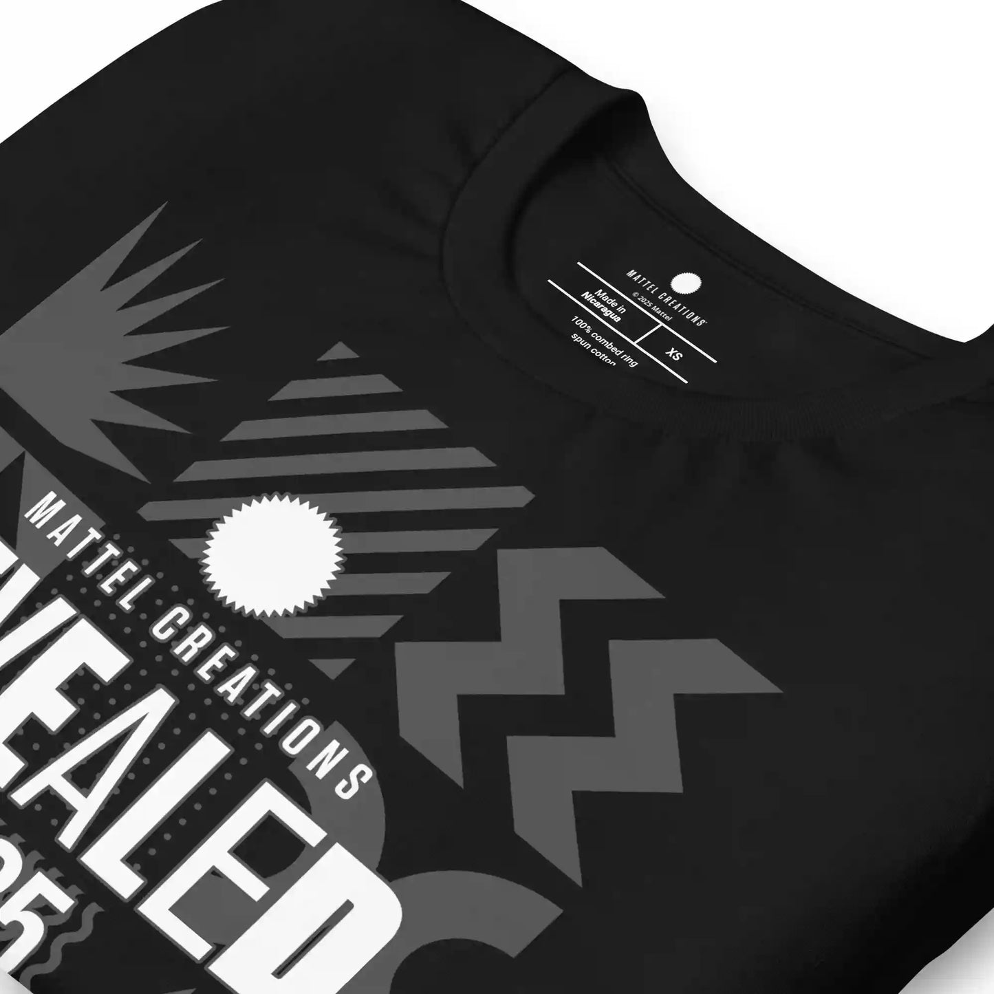Mattel Creations Revealed 2025 Black T-Shirt