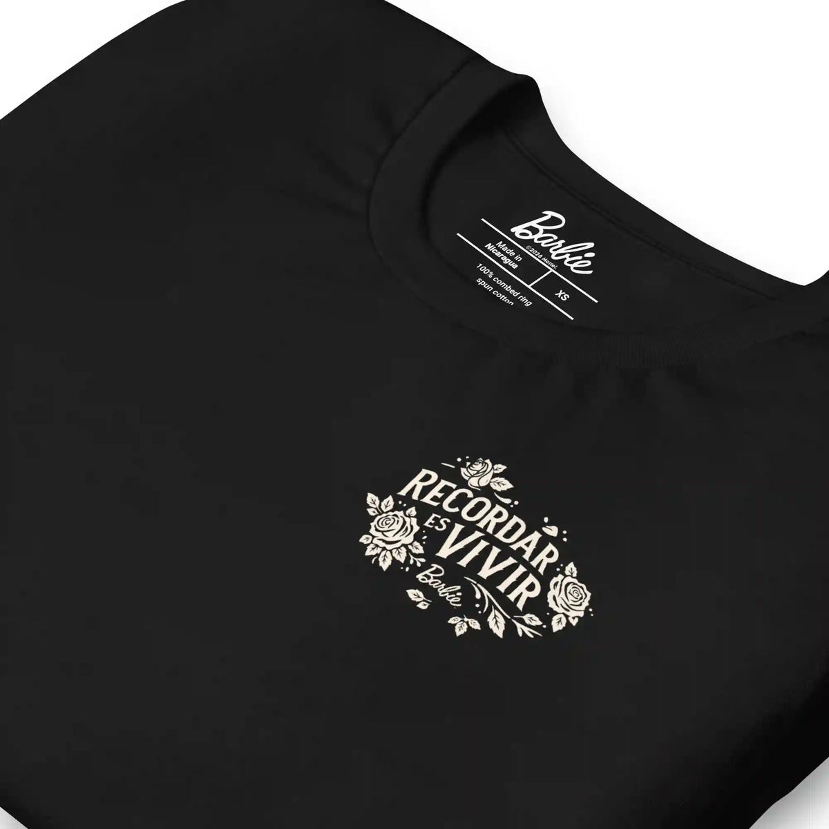 Barbie Día de Muertos Ken Recordar es Vivir Black T-shirt
