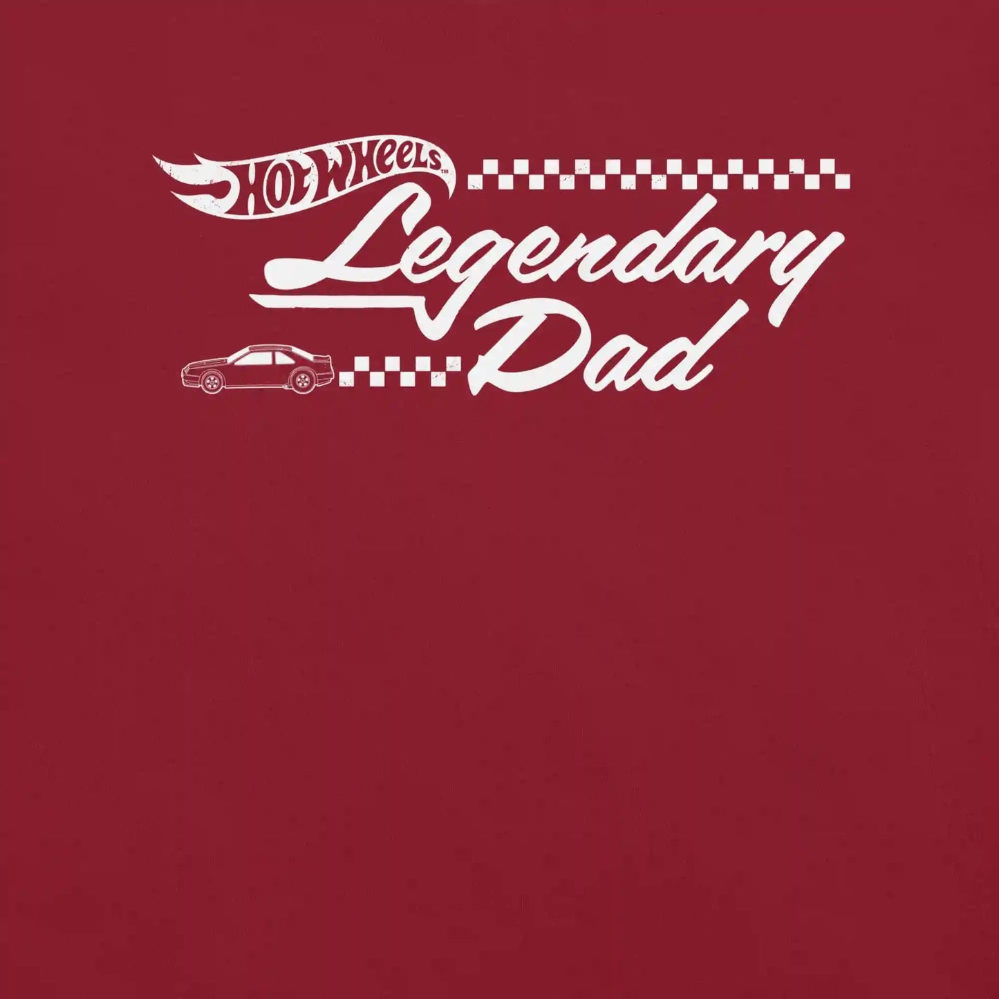 Hot Wheels Legendary Dad Red T-Shirt