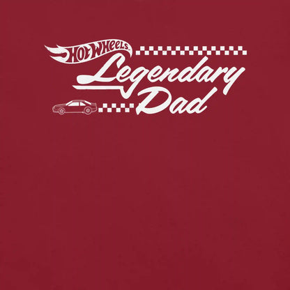 Hot Wheels Legendary Dad Red T-Shirt
