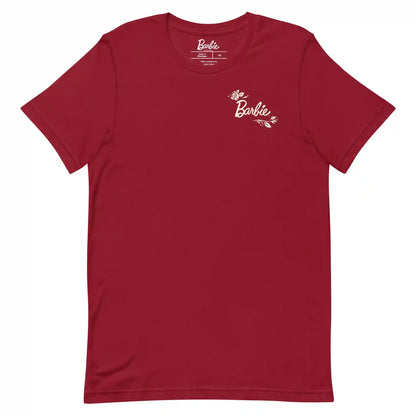 Barbie Día de Muertos Celebrar La Vida Red T-shirt