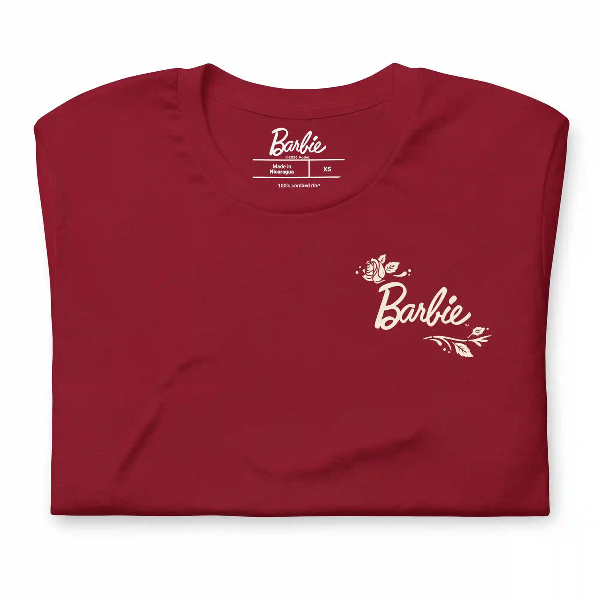 Barbie Día de Muertos Celebrar La Vida Red T-shirt