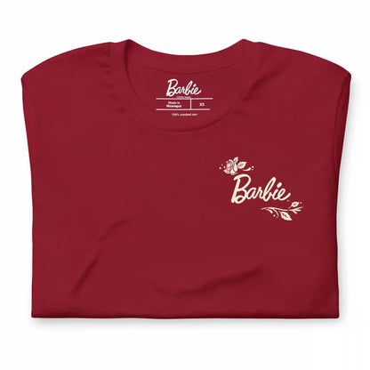 Barbie Día de Muertos Celebrar La Vida Red T-shirt