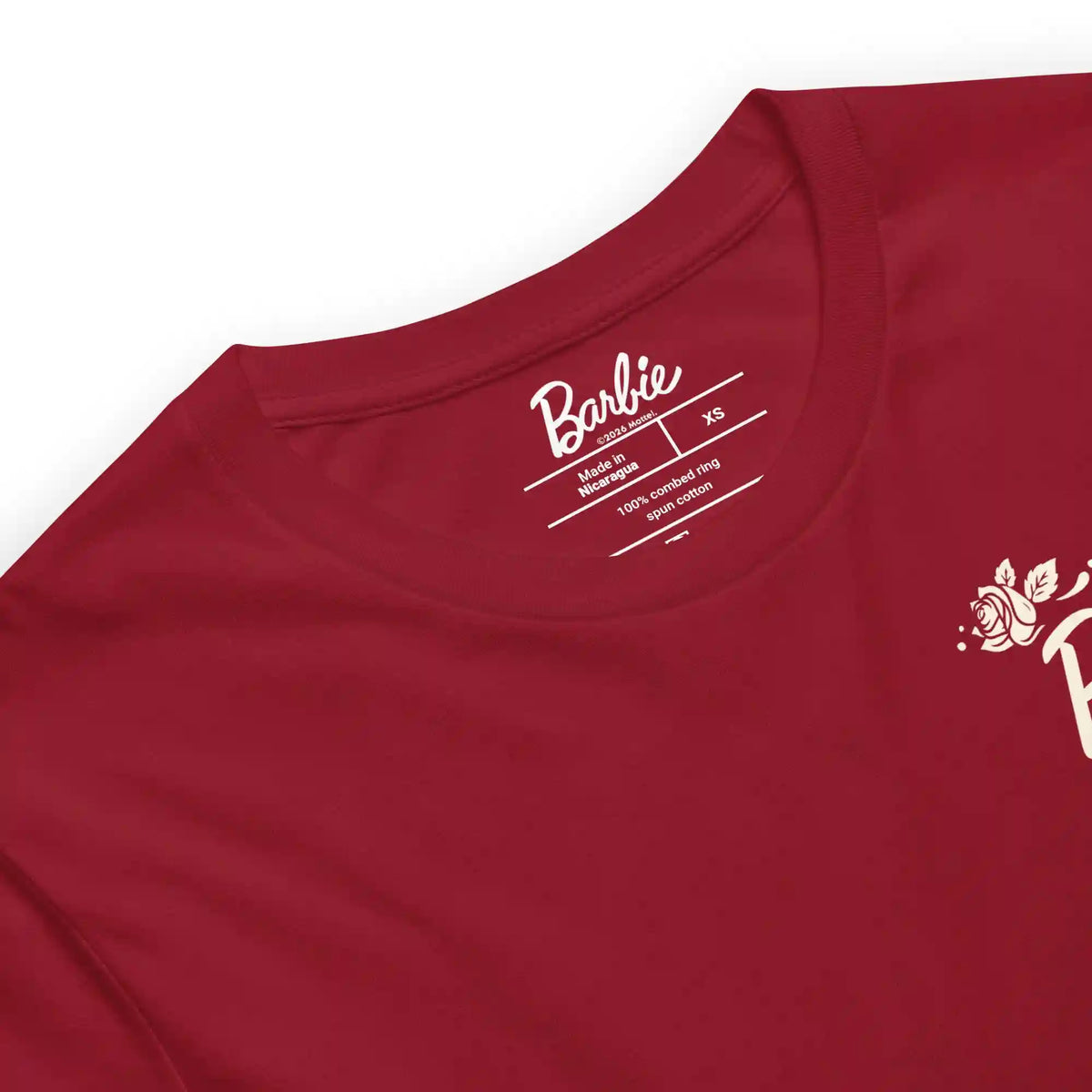 Barbie Día de Muertos Celebrar La Vida Red T-shirt