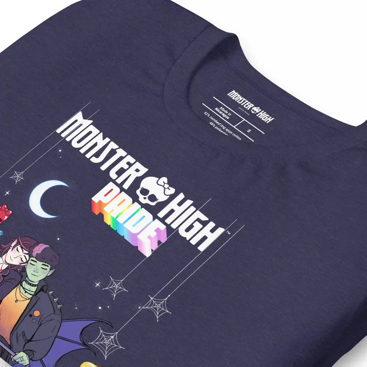 Monster High Pride Kieran & Spelldon Navy T-Shirt