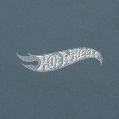 Hot Wheels Speed Shop Embroidered Blue T-Shirt