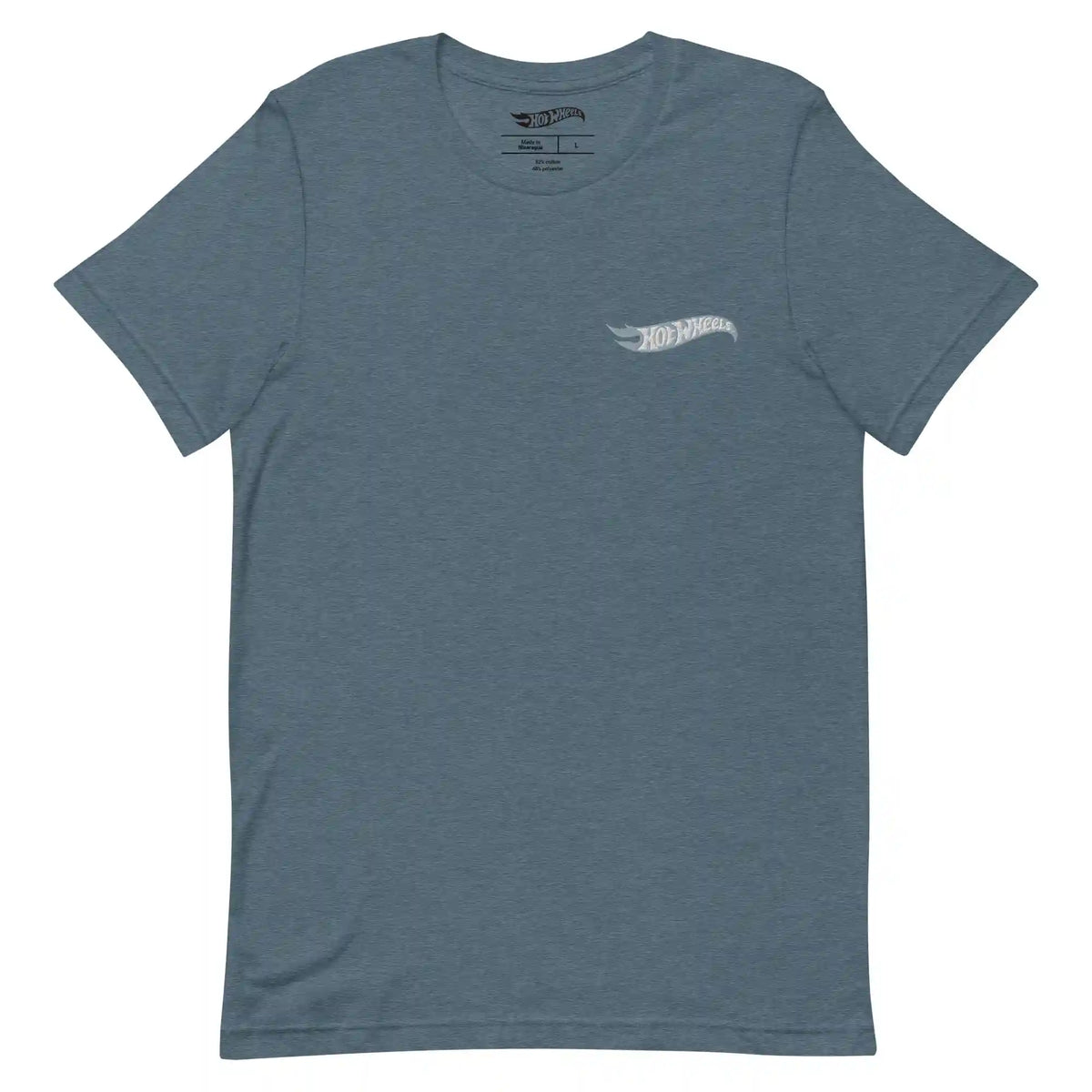 Hot Wheels Speed Shop Embroidered Blue T-Shirt