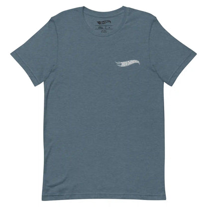 Hot Wheels Speed Shop Embroidered Blue T-Shirt