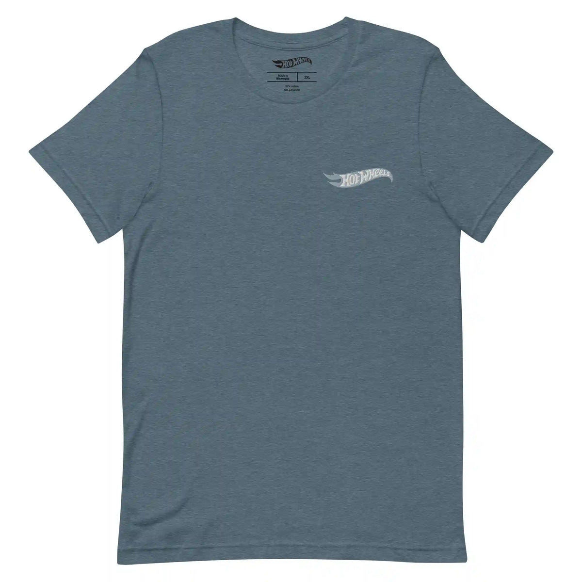 Hot Wheels Speed Shop Embroidered Blue T-Shirt