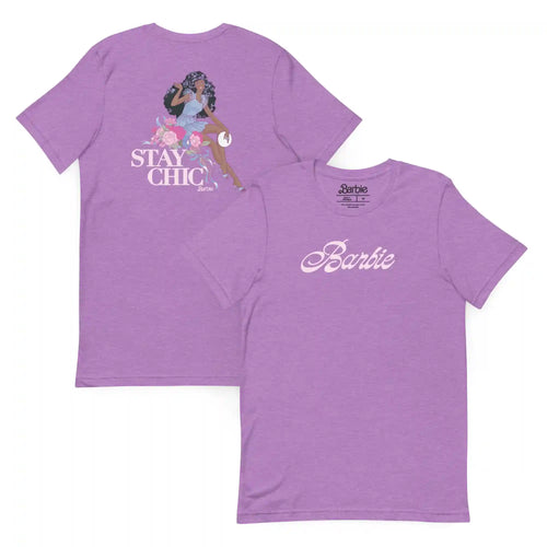 Barbie Stay Chic Purple T-shirt