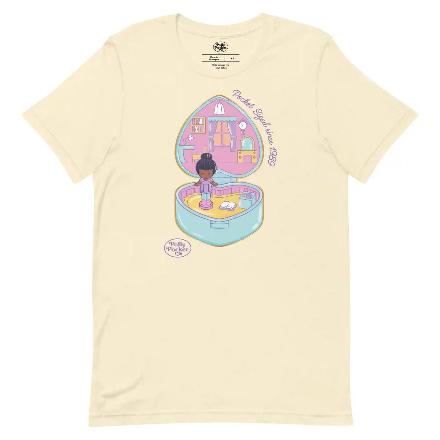 Polly Pocket Sized Since 1989 Yellow T-Shirt