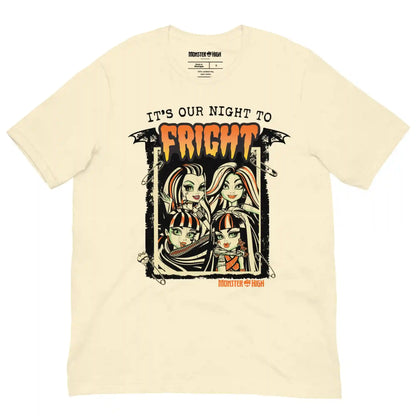 Monster High Fright Night Cream T-Shirt