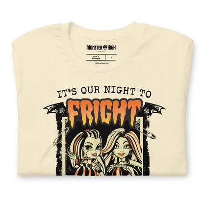 Monster High Fright Night Cream T-Shirt