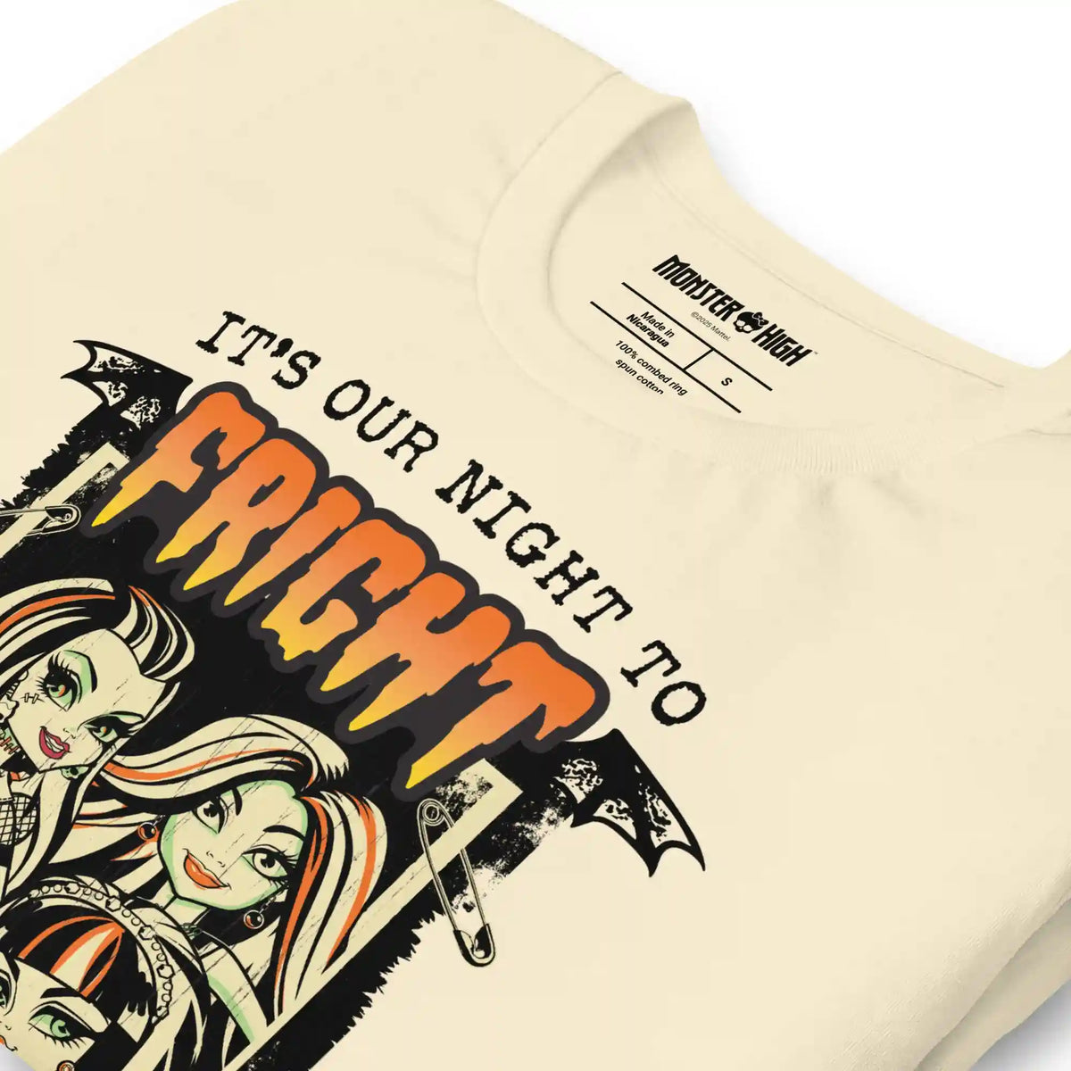 Monster High Fright Night Cream T-Shirt