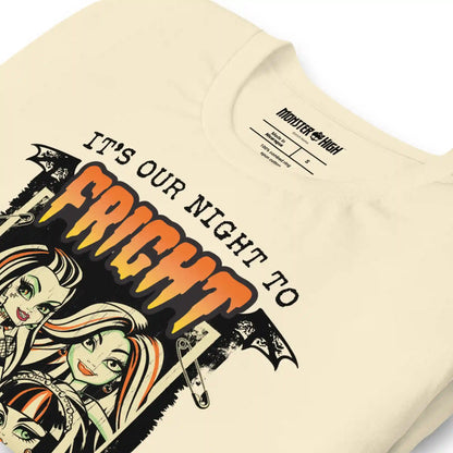 Monster High Fright Night Cream T-Shirt