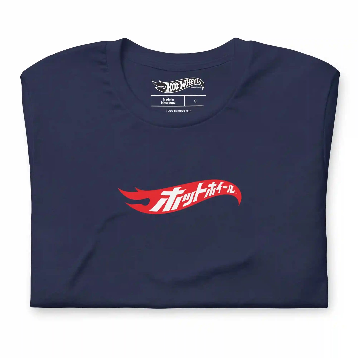 Hot Wheels in Katakana Navy T-Shirt