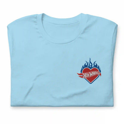 Hot Wheels Embroidered Heart T-Shirt