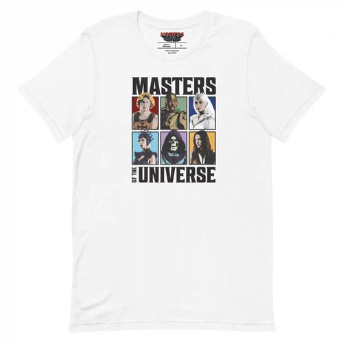 Masters of the Universe Movie Characters White T-shirt