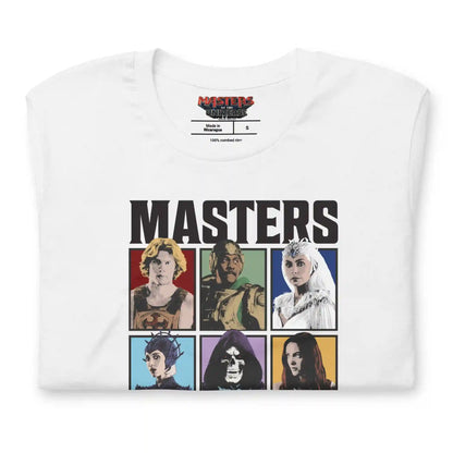Masters of the Universe Movie Characters White T-shirt