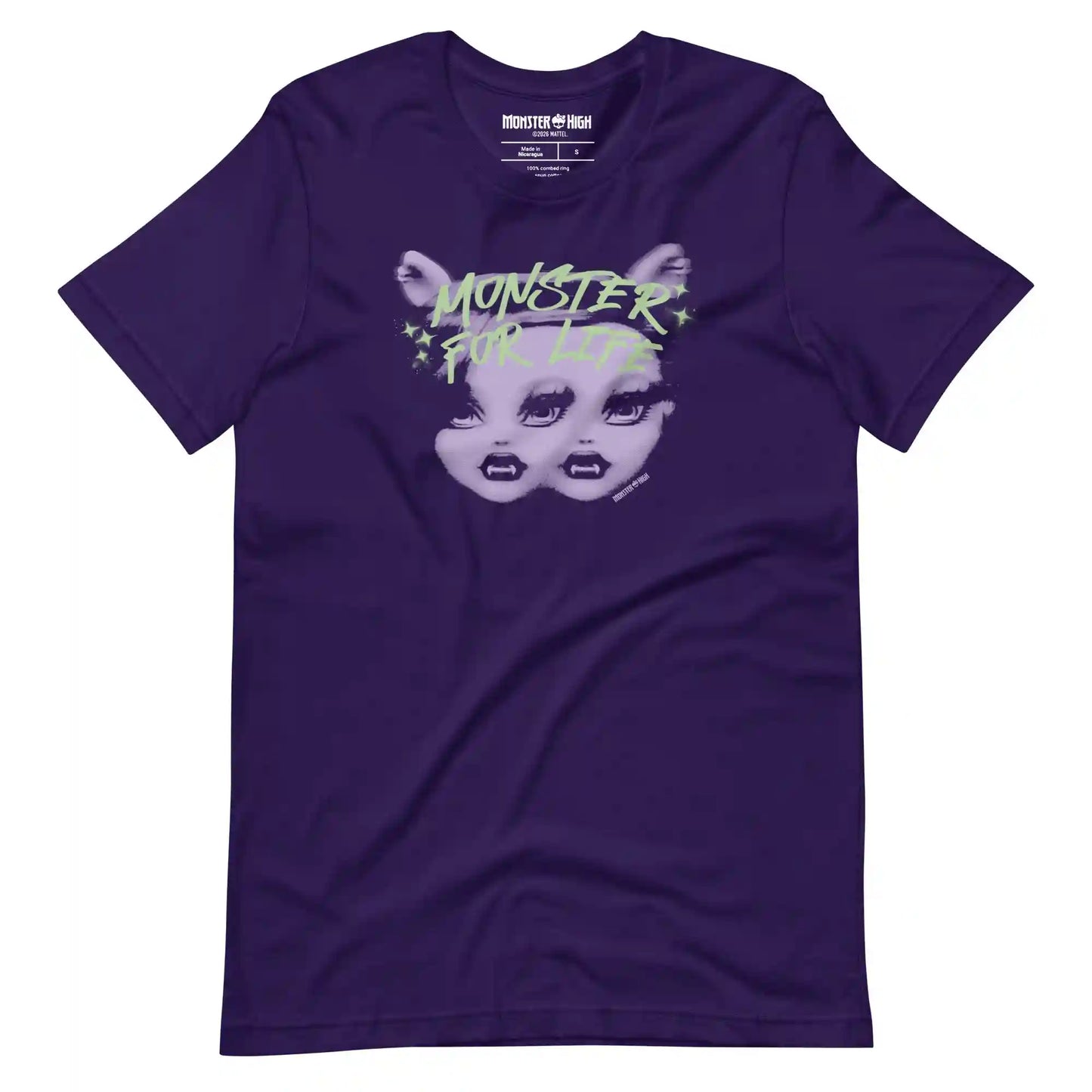 Monster High Monster for Life Purple T-shirt