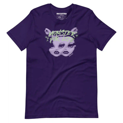 Monster High Monster for Life Purple T-shirt