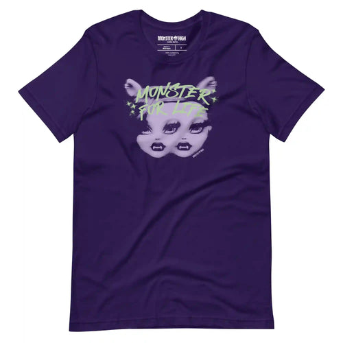 Monster High Monster for Life Purple T-shirt