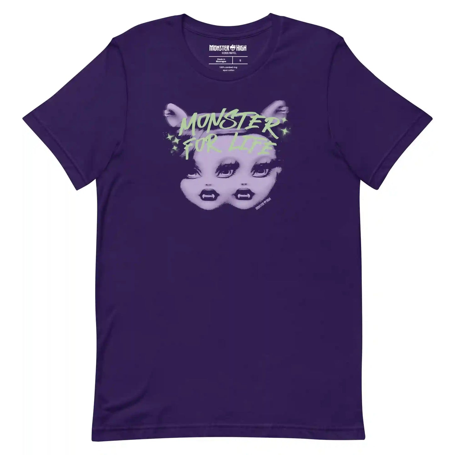 Monster High Monster for Life Purple T-shirt