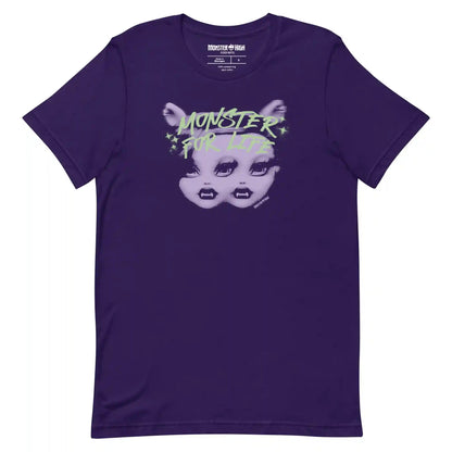Monster High Monster for Life Purple T-shirt