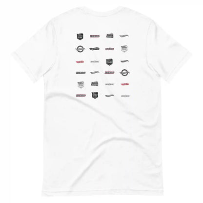 Hot Wheels Logos White T-Shirt