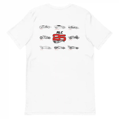 Hot Wheels 2025 RLC Membership White T-Shirt