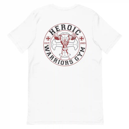 Masters of the Universe Movie Heroic Warriors Gym White T-shirt