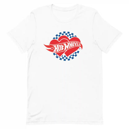 Hot Wheels Checkered Hearts T-Shirt