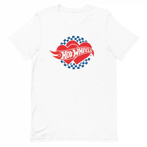 Hot Wheels Checkered Hearts T-Shirt