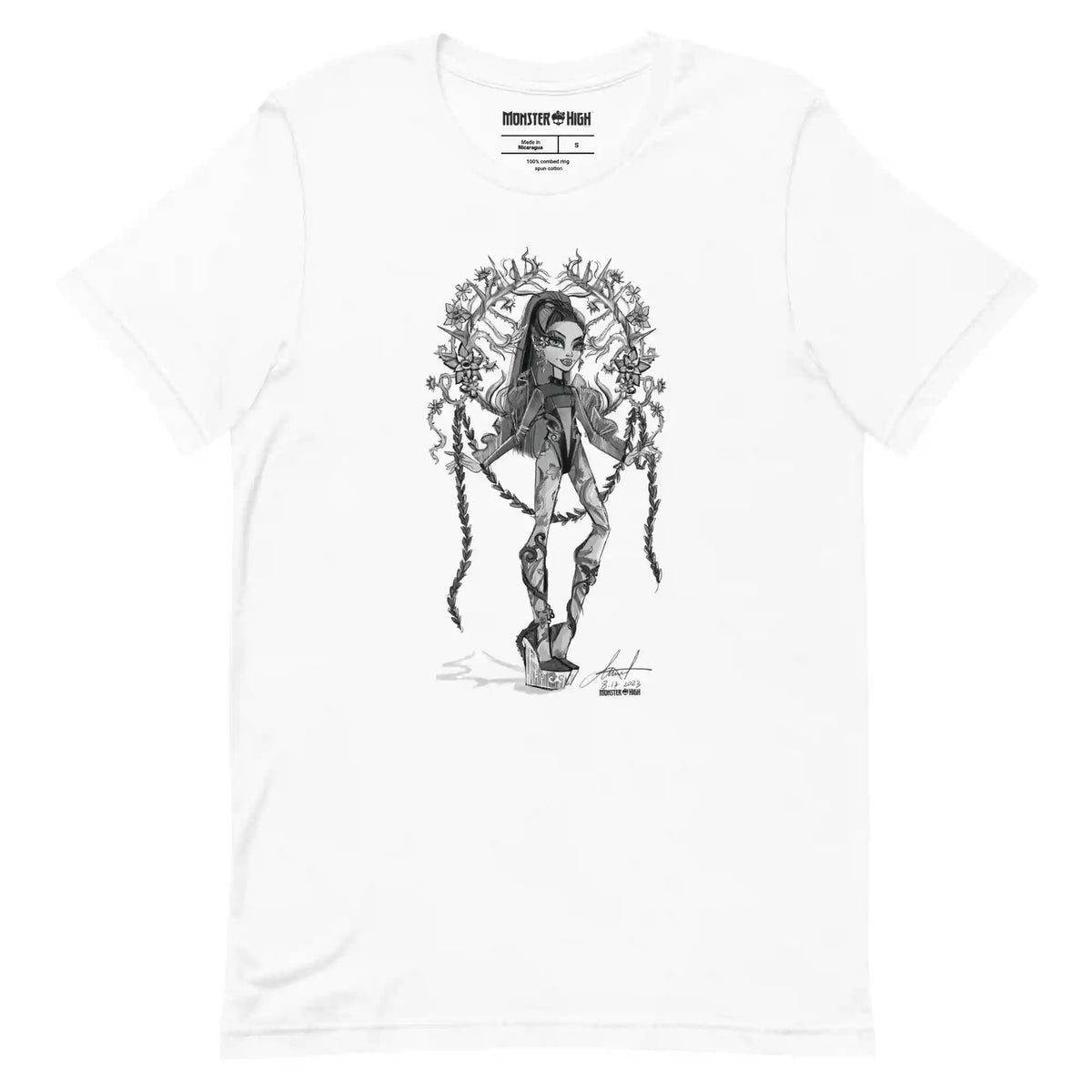 Monster High Venus McFlytrap White T-Shirt