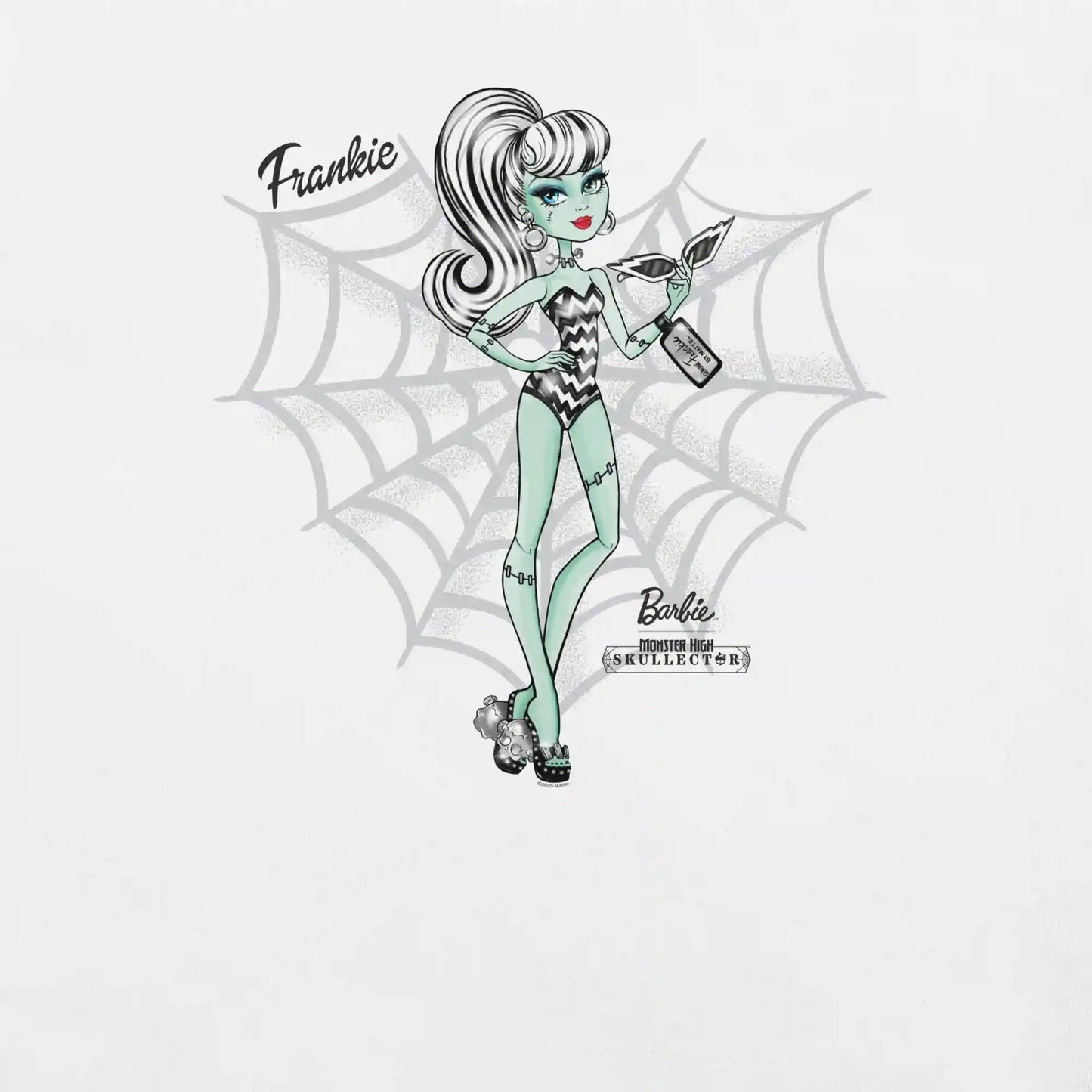 Monster High Barbie Frankie Barbie White T-shirt
