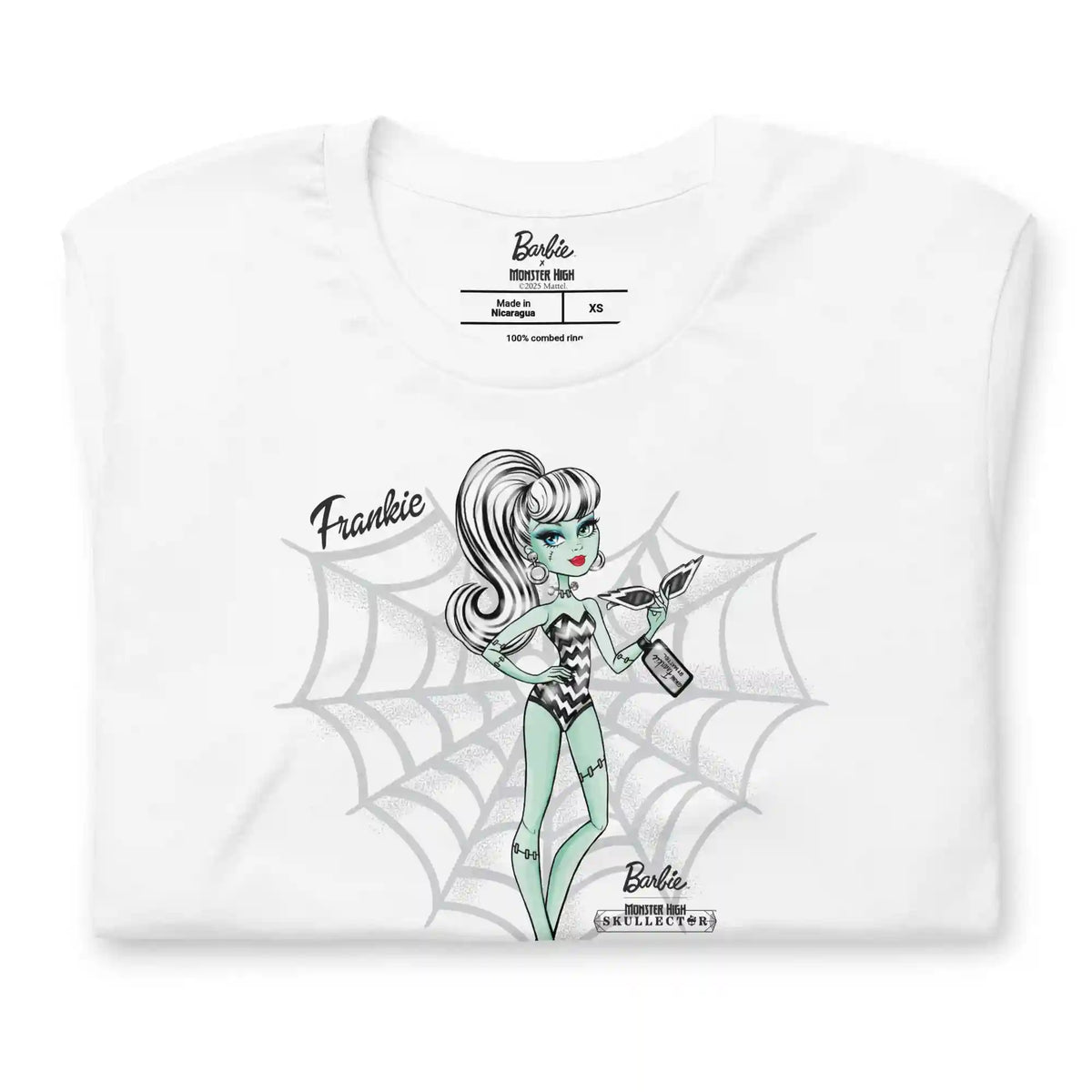Monster High Barbie Frankie Barbie White T-shirt