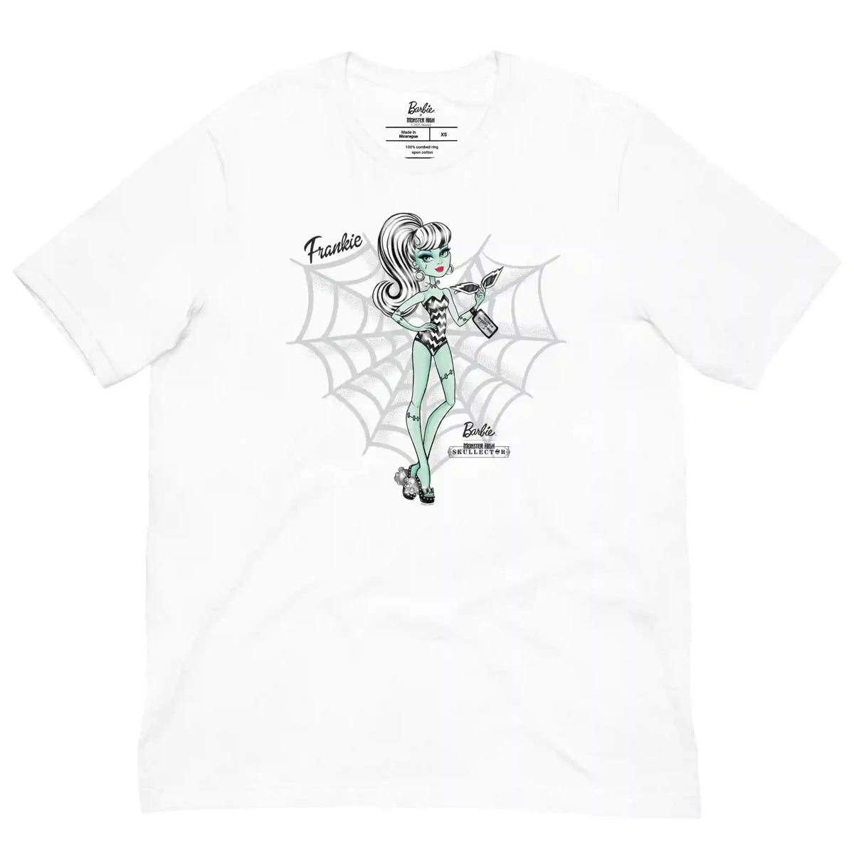 Monster High Barbie Frankie Barbie White T-shirt