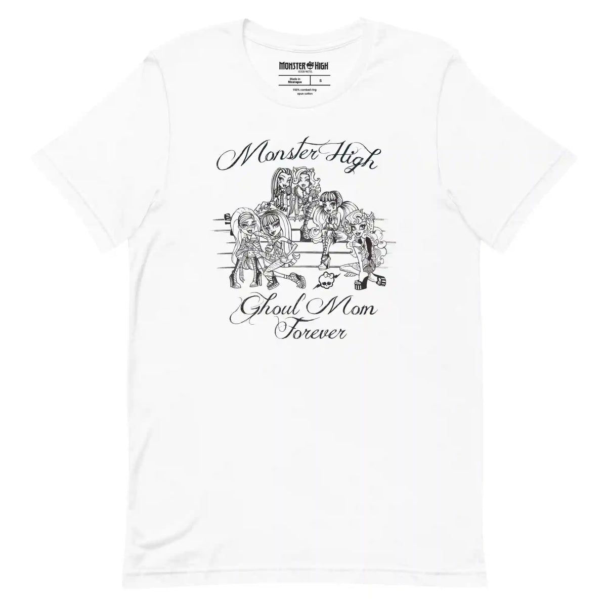 Monster High Ghoul Mom Forever White T-shirt